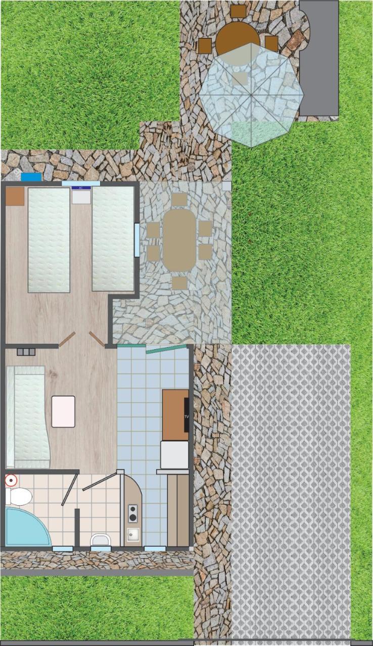 Apartments Mladen Njivice Ngoại thất bức ảnh